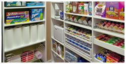 Organize your pantry and laundry room