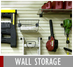 Wall Storage systems for the garage